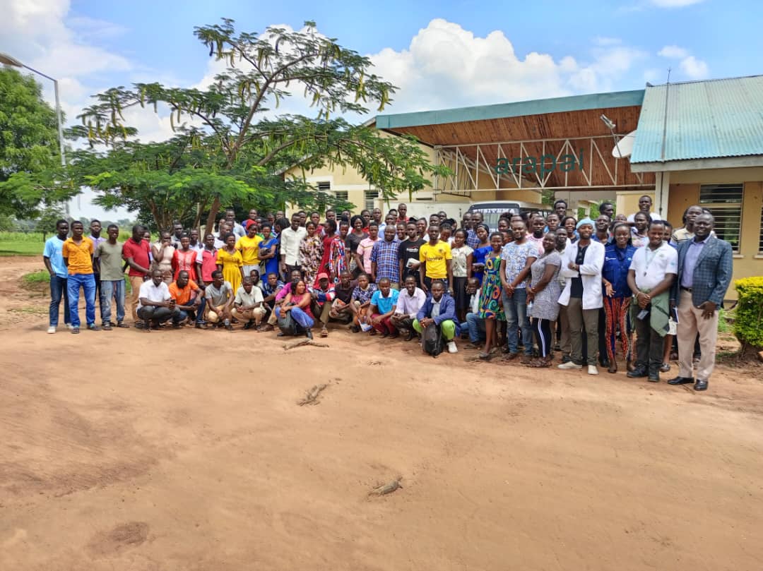 Faculty students and staff at Arapai Campus